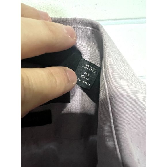 John Varvatos Long Sleeve Button Up Dress Shirt - Size‎ - 14.5 - Picture 4 of 5